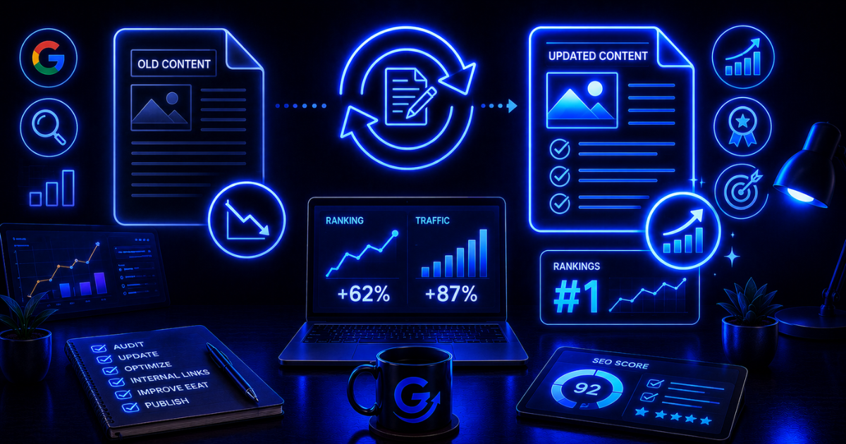 Gary Tested: Does Updating Old Content Still Move Rankings?