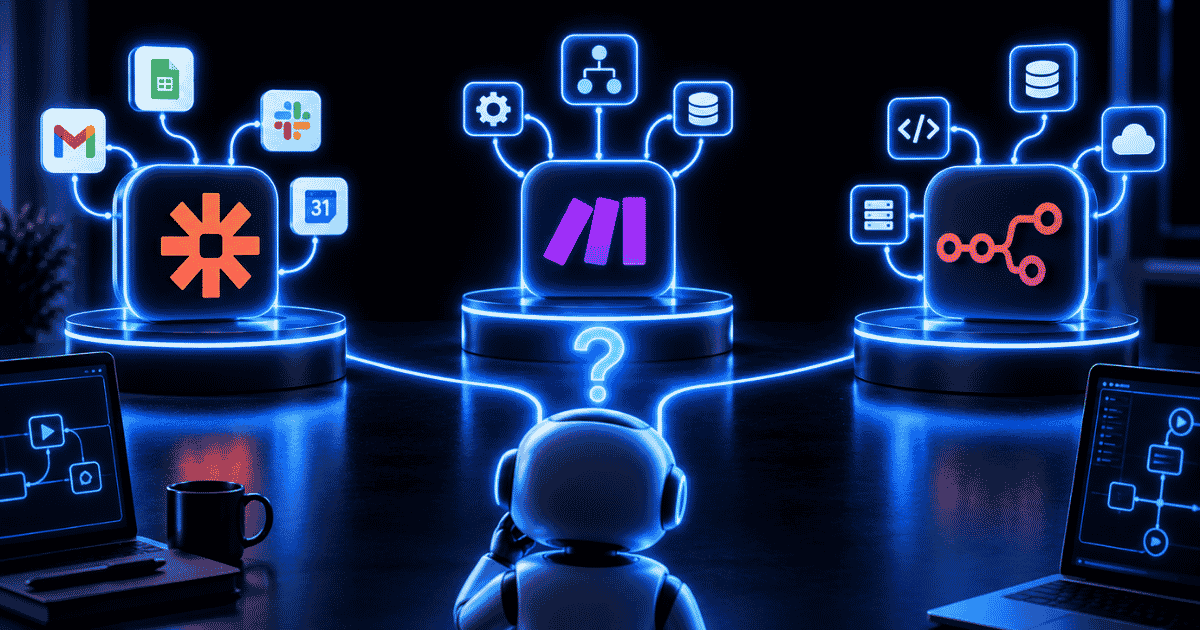 Zapier vs. Make vs. n8n